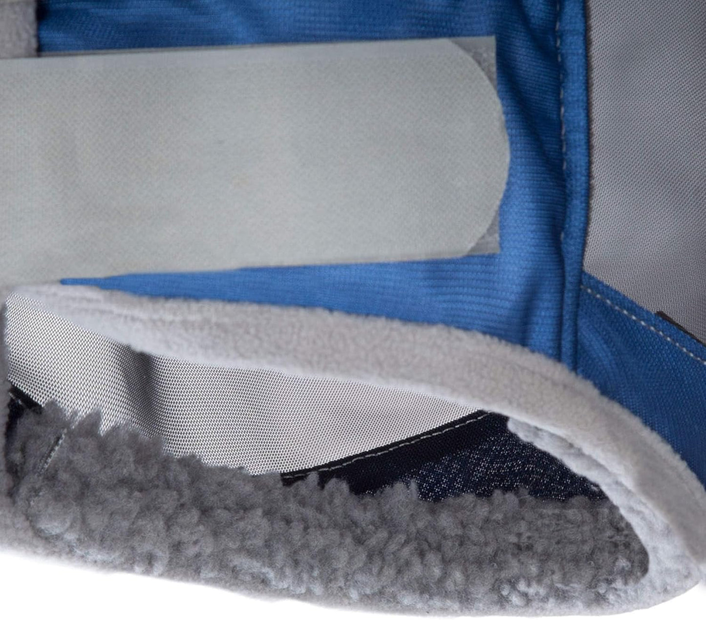 Harrison Howard CareMaster Pro Luminous Horse Fly Mask Large Eye Space Standard with Ears UV Protection for Horse Royal Blue M Cob