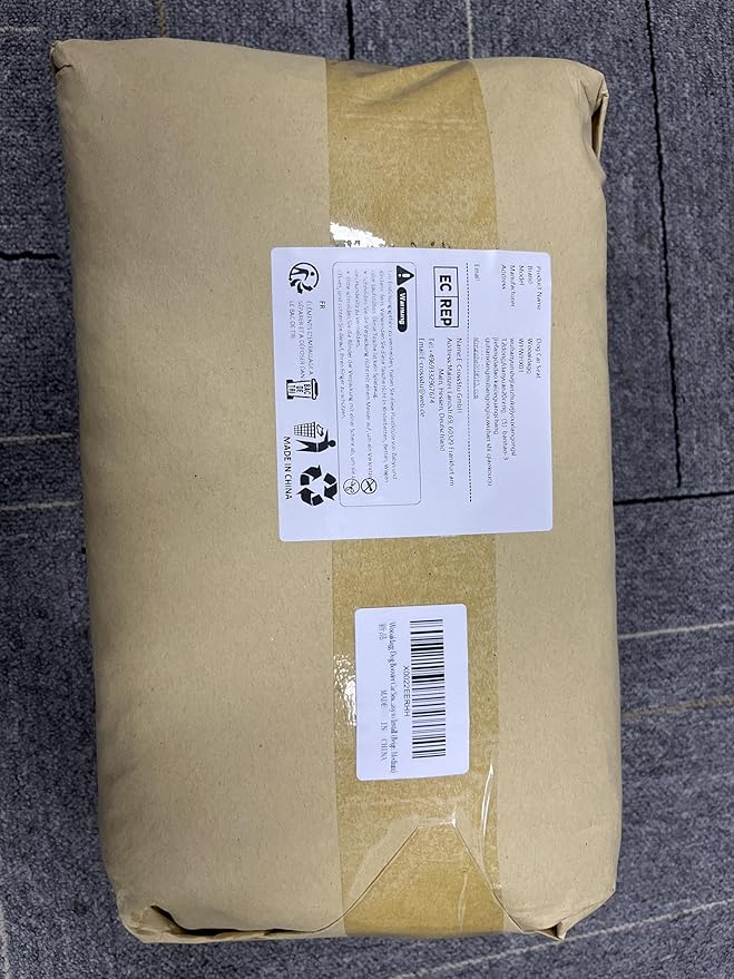 Dog Car Seat for Medium Sized Dog,Pet Travel Car Bed with Seat Belt Channle,Fully Detachable and Washable Car Dog Seat with Adjustable Straps,3 Straps Easy to Install (Beige)