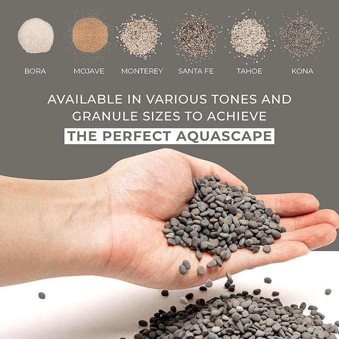 Ultum Nature Systems Controsand Kona Aquarium Sand (8L) - Freshwater Tank Substrate for Live Shrimp & Planted Aquariums