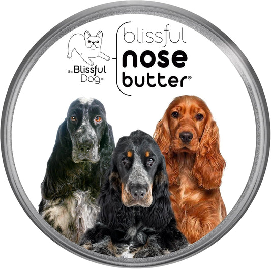 The Blissful Dog English Cocker Spaniel Unscented Nose Butter, 16oz