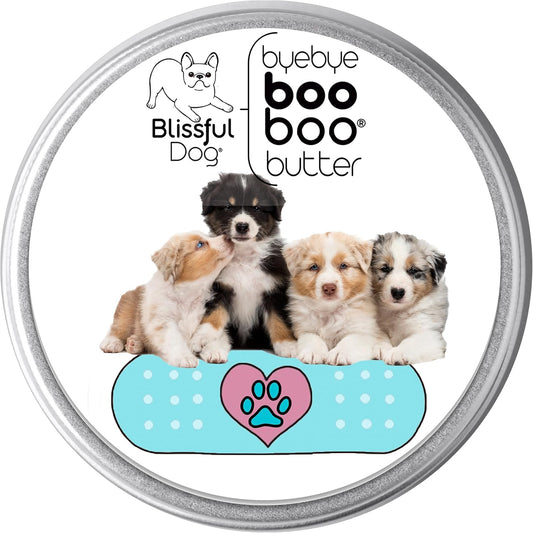 The Blissful Dog 2 oz TIN Australian Shepherd Booboo Butter