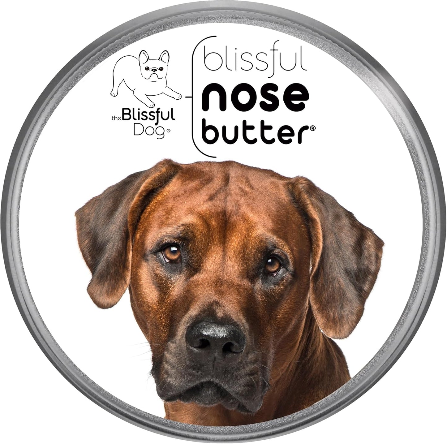 The Blissful Dog Rhodesian Ridgeback Unscented Nose Butter - Dog Nose Butter, 4 Ounce