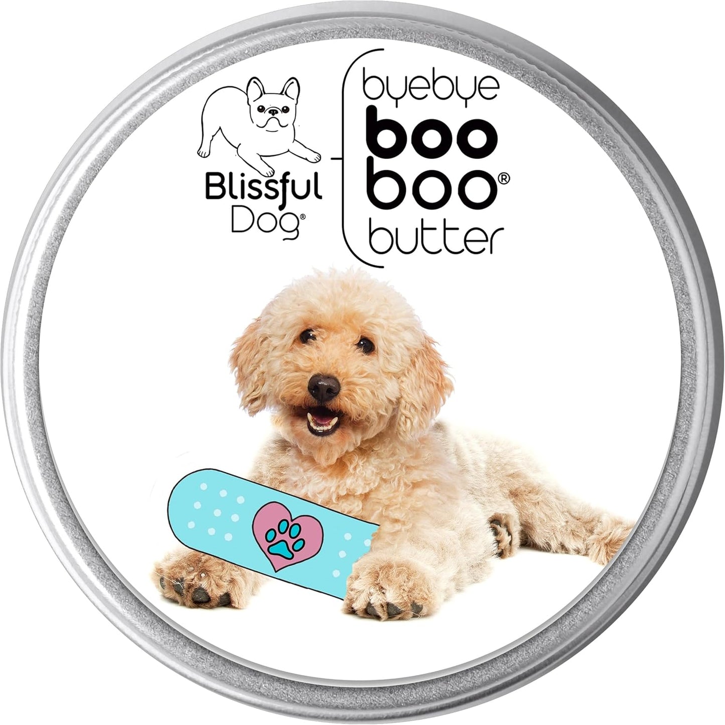 The Blissful Dog 4 oz TIN Goldendoodle Booboo Butter