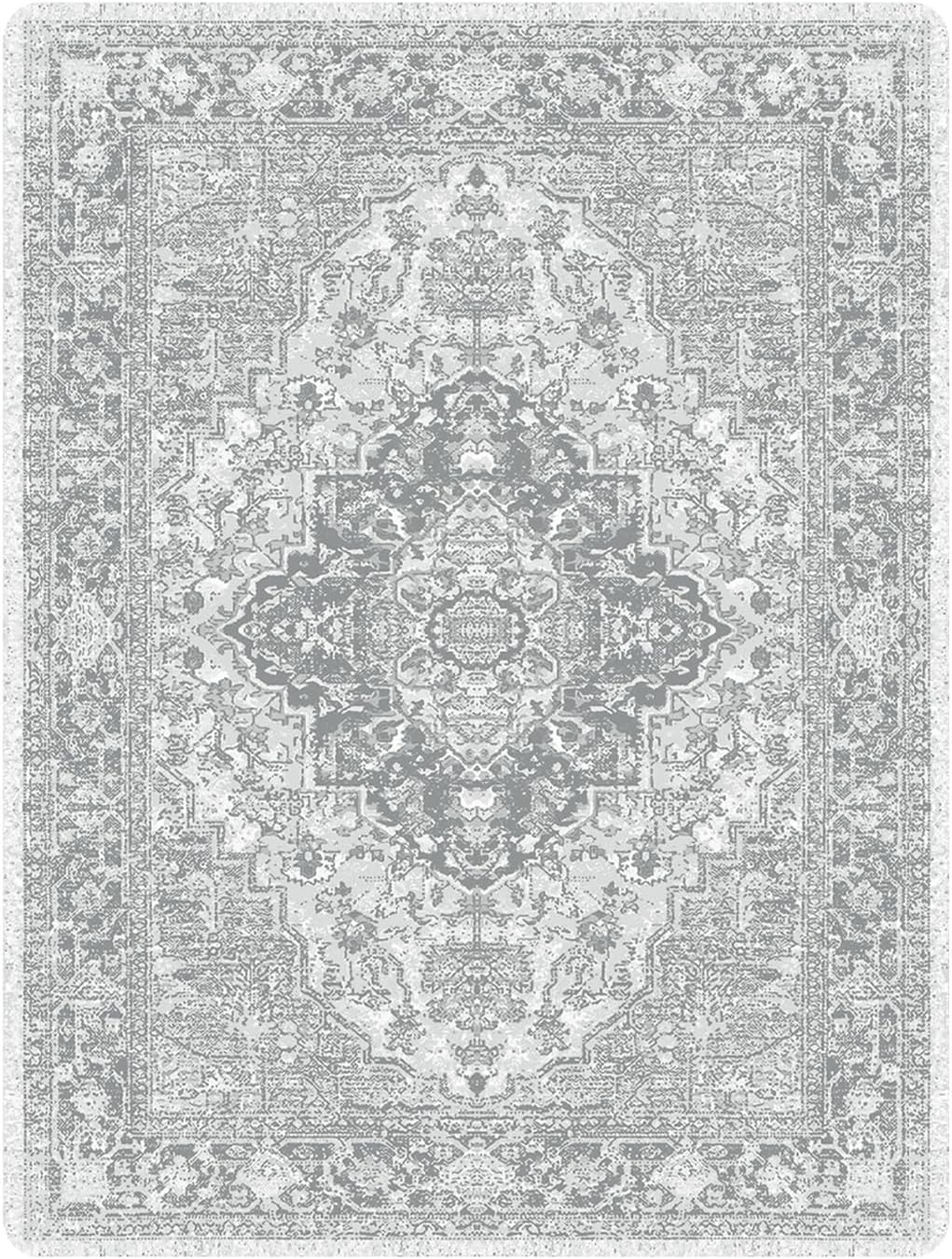 nunubaby Washable Pee Pads for Dogs, Stylish, Non-Slip and Leak-Proof Pee Pads. Reusable Potty Pads for Dogs for Crates and Floors.(Gray/Geo, 18" x24")