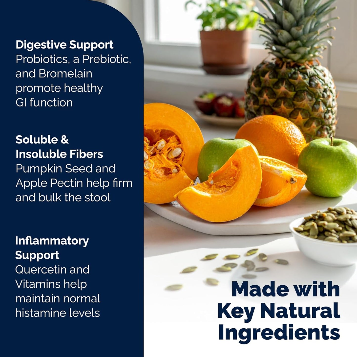 Glandex Dog Fiber Supplement Powder for Anal Glands with Pumpkin, Digestive Enzymes & Probiotics - (Regular or Advanced Strength) - Boot The Scoot (8.5 oz, Advanced Strength Duck & Bacon)