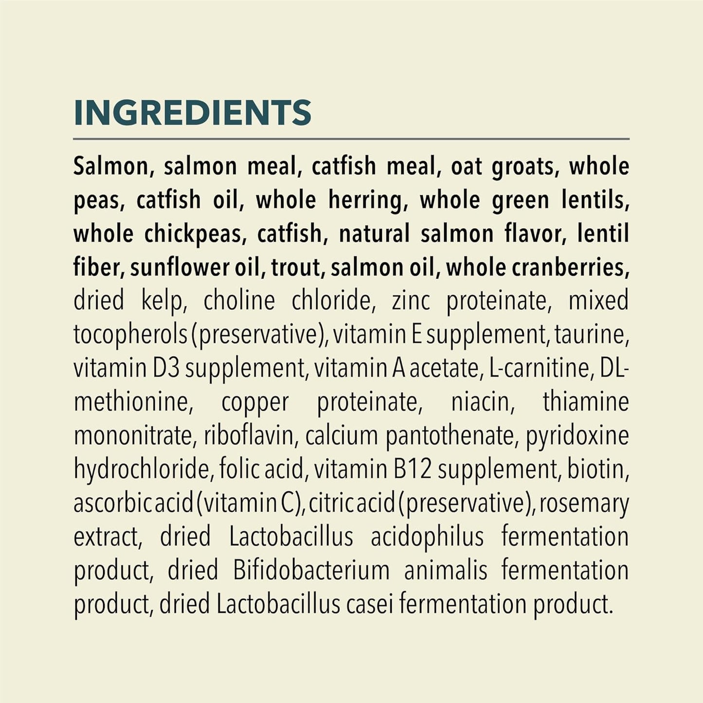 ACANA Dry Cat Food Bountiful Catch Salmon Catfish and Herring 4lb Bag