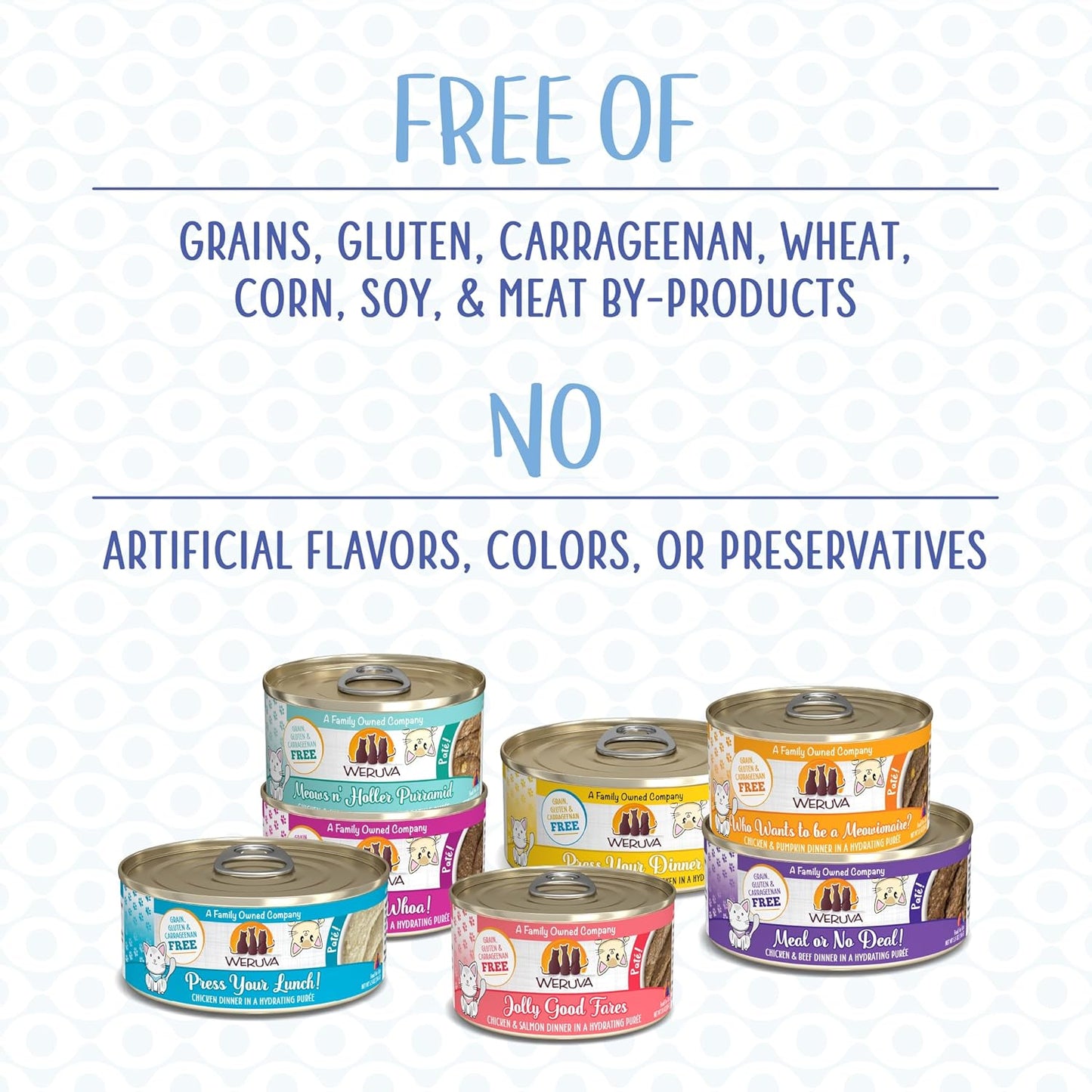 Weruva Wet Cat Food, Meows n Holler PurrAmid with Chicken and Shrimp Pate, 3oz Can, Pack of 12