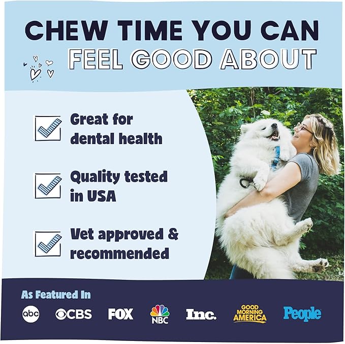 Pawstruck All-Natural 7" Bully Sticks for Dogs - Long Lasting, Rawhide-Free, Low Odor & Grain-Free Dental Chew Treat - Healthy Single Ingredient, 100% Real Beef - 1 lb Bag