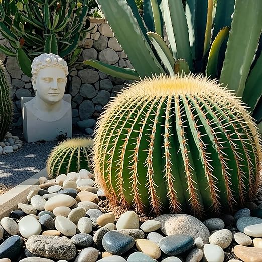 River Rocks for Landscaping, 20lbs Colorful Pebbles for Indoor Plants, 1-2 Inch Decorative Rocks for Planters, High Polished Stones for Vase Filler Fish Tank Garden