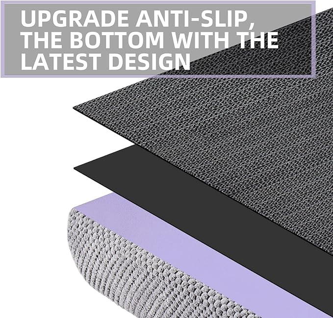 Chic Threads Dog Stairs for Small Dogs, 3-Step Dog Stairs for High Beds and Couch, Pet Steps for Small Dogs and Cats，Non-Slip Stable Indoor Dog Steps