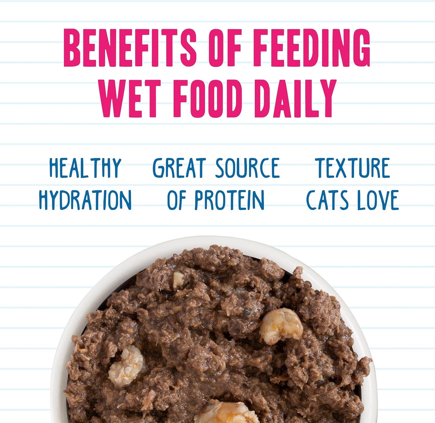 Weruva BFF Minced Natural Wet Cat Food, Tuna and Shrimp Sweethearts in Gravy, 3oz Can, Pack of 24