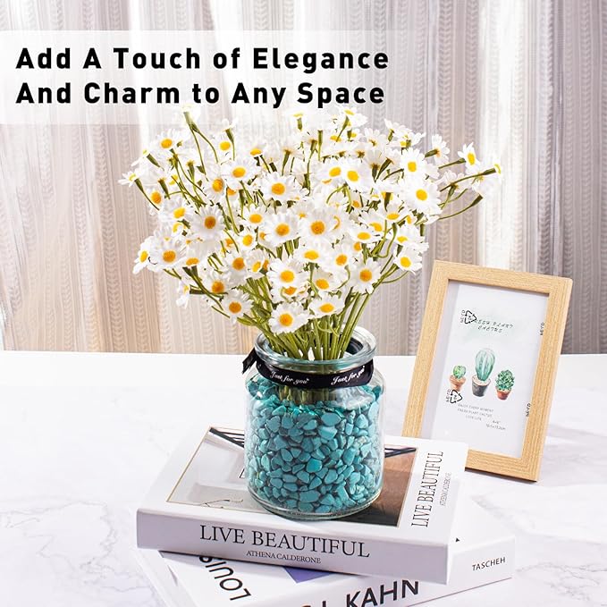 Tumbled Chips Stones Green Turquoise Crushed Crystal Quartz 3 Lb, Polished Natural Aquarium Gravel Rocks Gemstone Pebbles for Fish Tank, Vase Fillers, Succulent Plants Decor