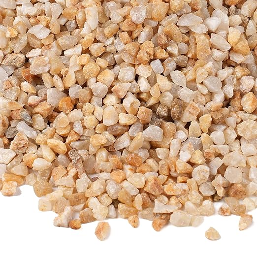 2.5 lbs Coarse Sand for Plants, 1/5 Inch Horticultural Sand for Vases, Aquariums, Terrarium, Fish Tank, Drainage Rocks for Potted Plants, Bamboo, Succulent, Crafts, Cactus