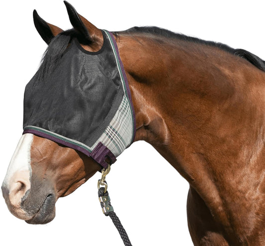 Kensington 90% UV Fly Mask CatchMask UViator - Without Ears & Forelock Freedom Web Trim Size: Medium Color: 2019 - Imperial Jade