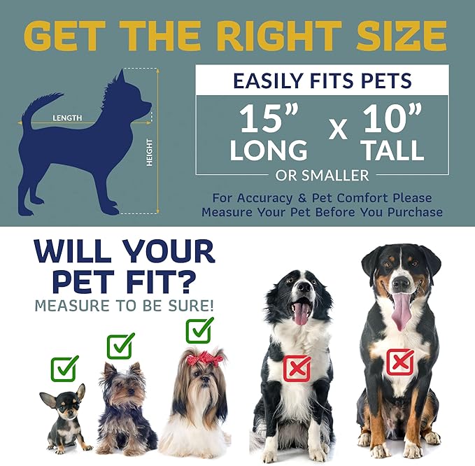 Katziela Pet Carrier - Airline Compliant Dog TSA for Small Dogs and Cats Soft FAA Travel Airplane Luggage (Gray/Black)