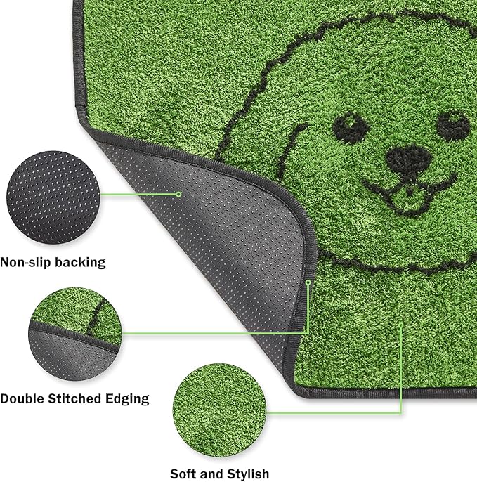 Qeils Reusable Puppy Pads, Washable Pee Pads for Dogs 2 Pack Durable Absorbent Leakproof Dog Training Pads for Home or Travel, Non-Slip Wee Wee Pads Potty Pads 18"x24"