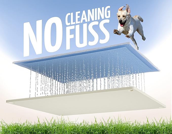 Skywin TidyFriend 3 Pk Pee Pad Holder Tray for 30” x 23” Pee Pads with Corner Lock Holes, Raised Edges, Non-Spill, Easy to Clean Silicone Dog Potty Tray Holder, for Indoor Floor Protection (Beige)