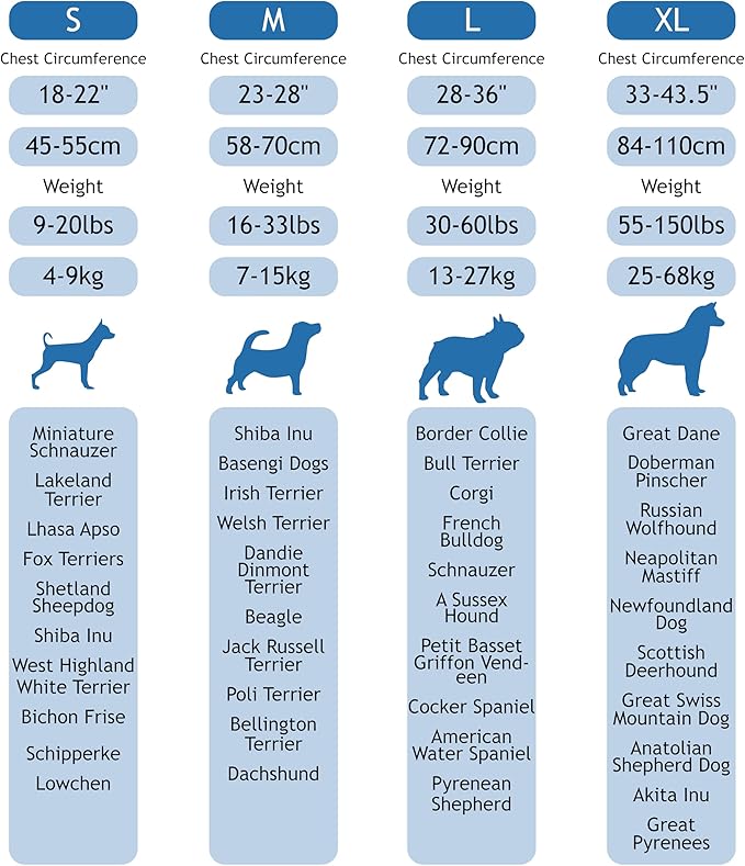 DOCO No-Pull Dog Harness Halter Reflective Easy-Control Harness for Training, Walking, and Preventing Pulling, Ideal for Medium Dogs(Navy Blue)