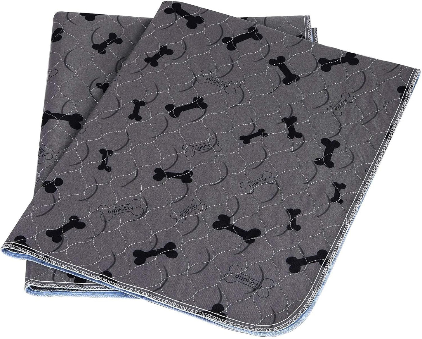 Washable Dog Pee Pads with Free Grooming Gloves,Non Slip Dog Mats with Great Urine Absorption,Reusable Puppy Pee Pads for Whelping,Potty,Training,Playpen