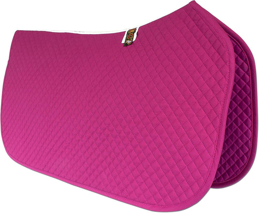 ECP Equine Comfort Products All Purpose Diamond Quilted Western Saddle Pad for Injury Prevention, Breathable, Hypoallergenic, Shock-Absorbing Cushion for Horse Comfort
