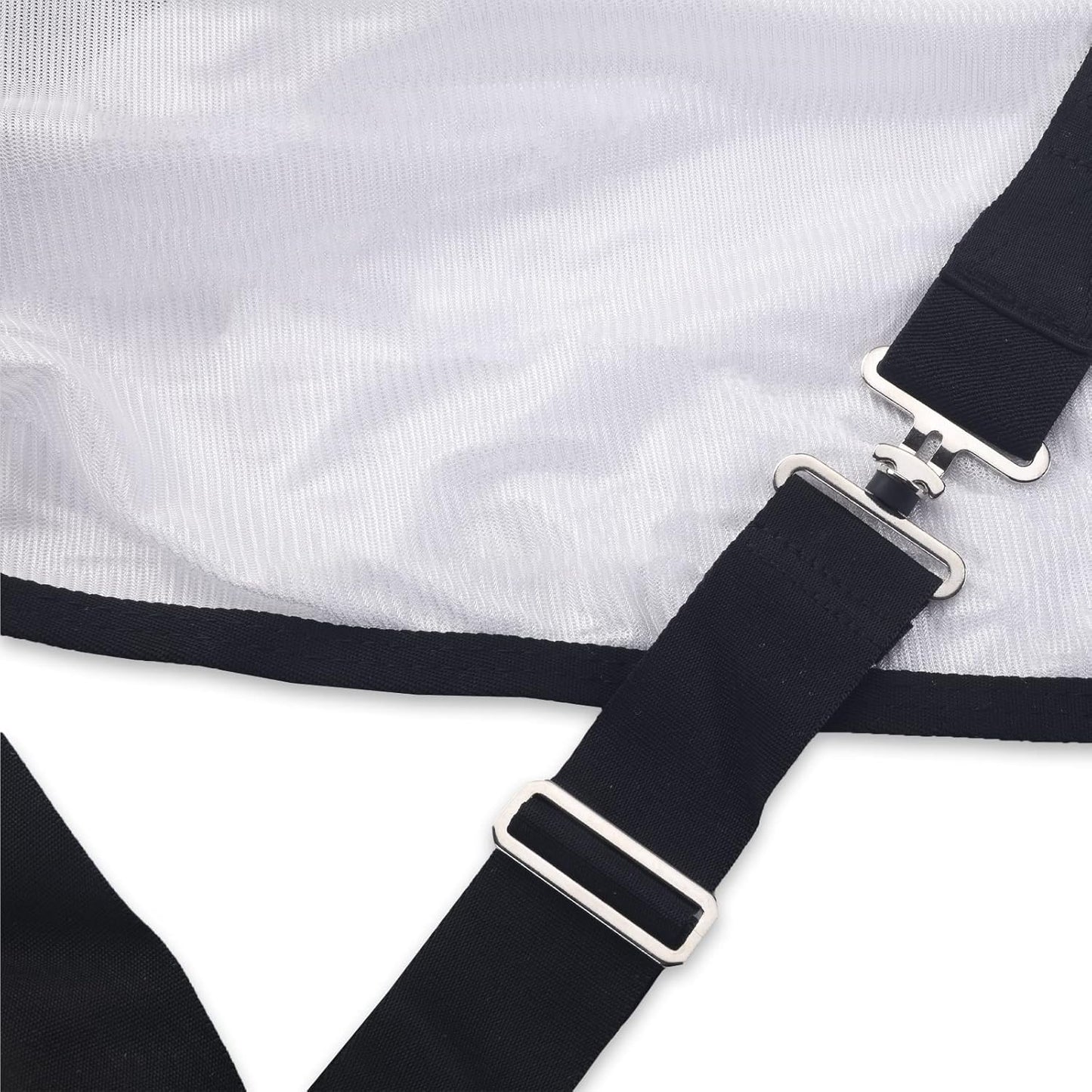 Comfy Mesh Horse Fly Sheet Equine Summer Sheets Stand Neck White 81