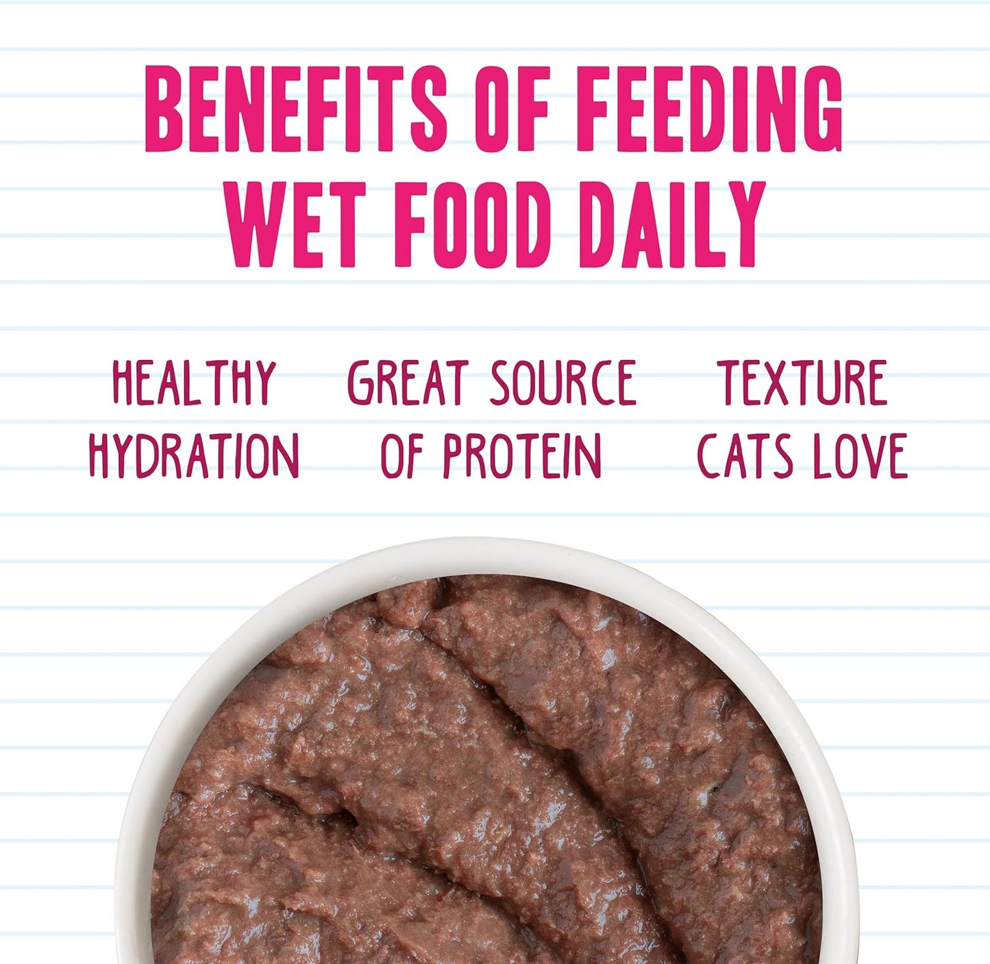 Weruva BFF Minced Natural Wet Cat Food, Tuna and Bonito Be Mine in Gelee, 3oz Can, Pack of 24