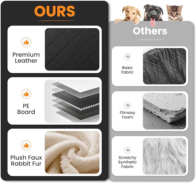 Portable Small Dog Seat for Car,Luxury Center Console Dog Car Seat Booster with Safety Tethers,Auti-Collapse Pet Travel Carrier for SUV,Truck.(Black/Brown)