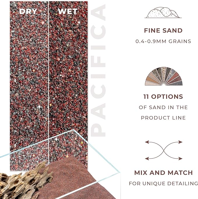 Ultum Nature Systems Controsand Pacifica Gravel (3L) - Small Pebbles for Fish Tank - Planted Aquarium Rocks - Fish Tank Substrate - Aquarium Pebbles - Versatile Fish Tank Stones