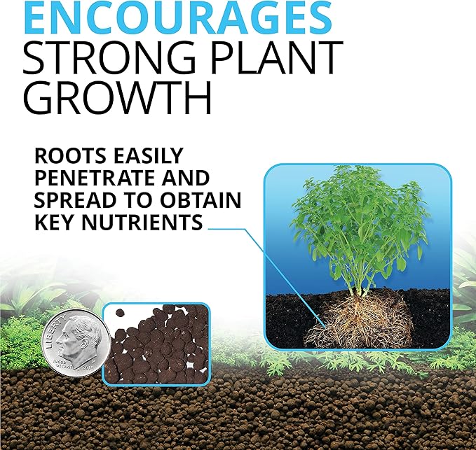Fluval 12693 Plant and Shrimp Stratum for Freshwater Fish Tanks, 4.4 lbs. – Aquarium Substrate for Strong Plant Growth, Supports Neutral to Slightly Acidic pH