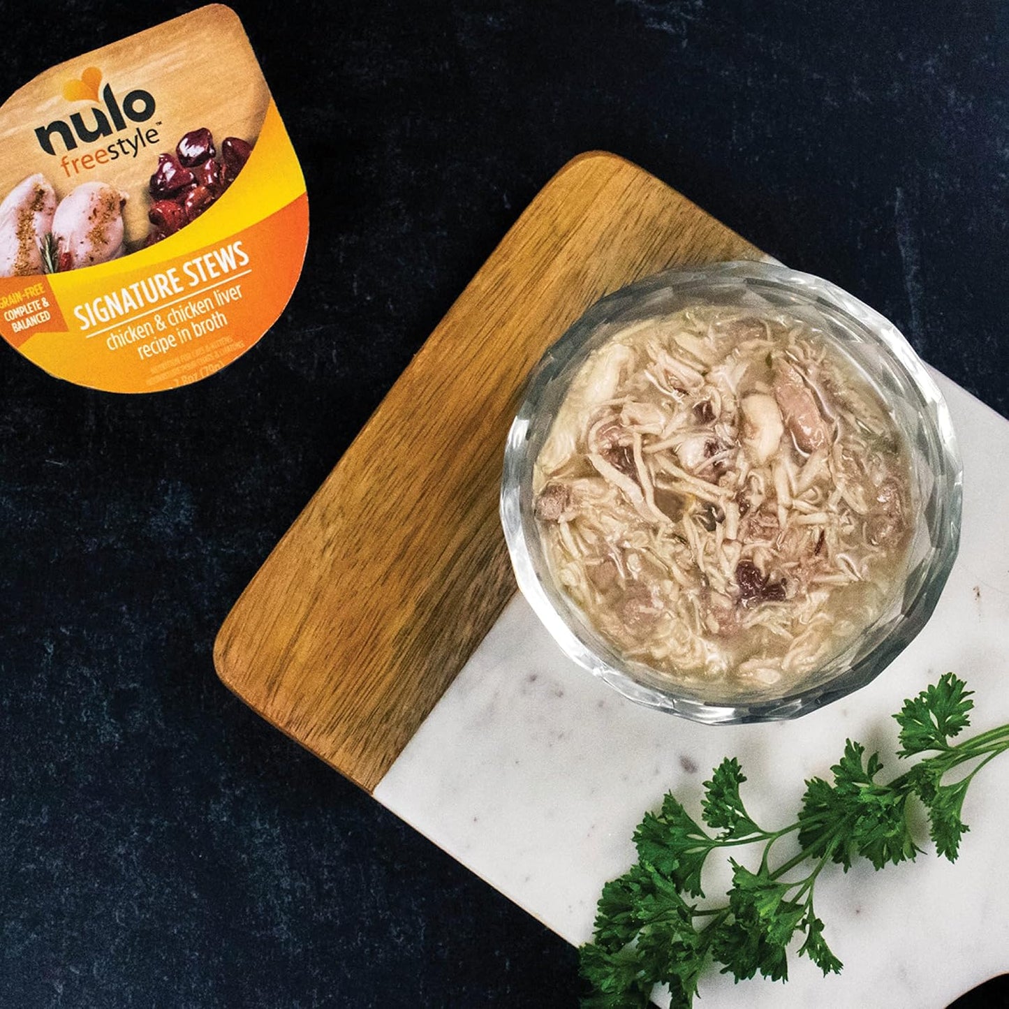 Nulo FreeStyle Cat & Kitten Chicken & Chicken Liver Stew, All Natural Grain-Free Cat Food, 2.80 Ounce (Pack of 24)