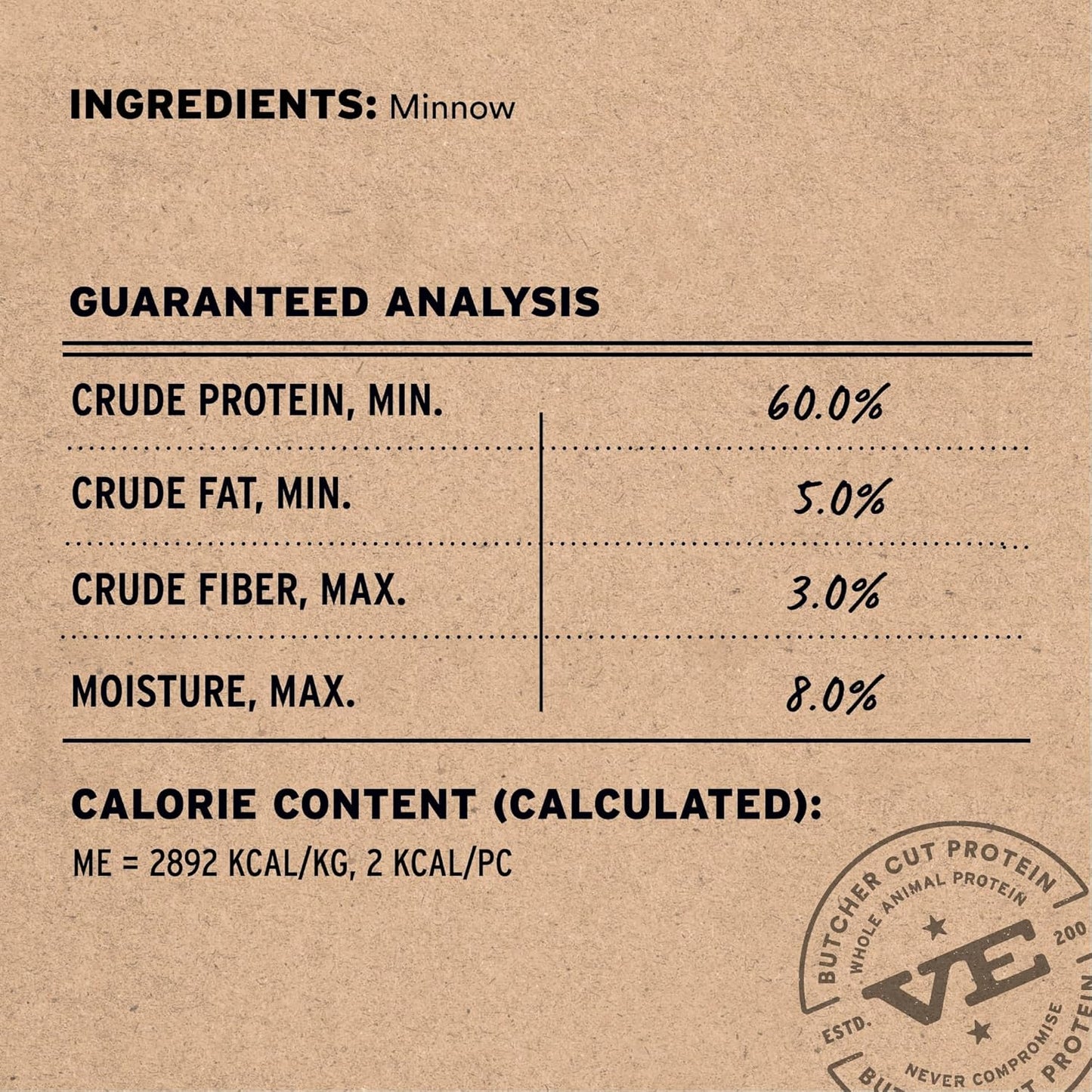 Vital Essentials Chicken Breast Cat Treats, 2.1 oz | Freeze-Dried Raw | Single Ingredient | Grain Free, Gluten Free, Filler Free