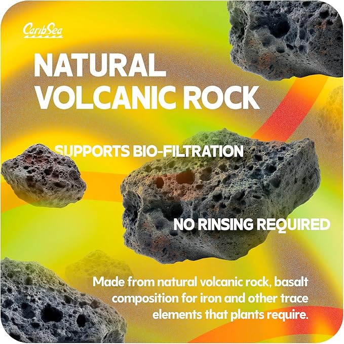 CaribSea Eco-Complete Planted Aquarium Substrate - 20 lbs - Black Nutrient-Rich Gravel for Freshwater Planted Tanks - Promotes Healthy Plant Growth & Water Stability
