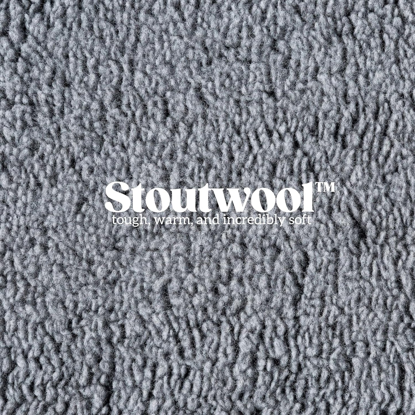 Stoutwool Indestructible Dog Bed - Fluffy Chew Proof Dog Crate Pad - Tough Kennel Pad for Aggressive Chewers - Ideal for Extra Small Breeds & Fits 22-Inch Crate - 21"x12", Charcoal